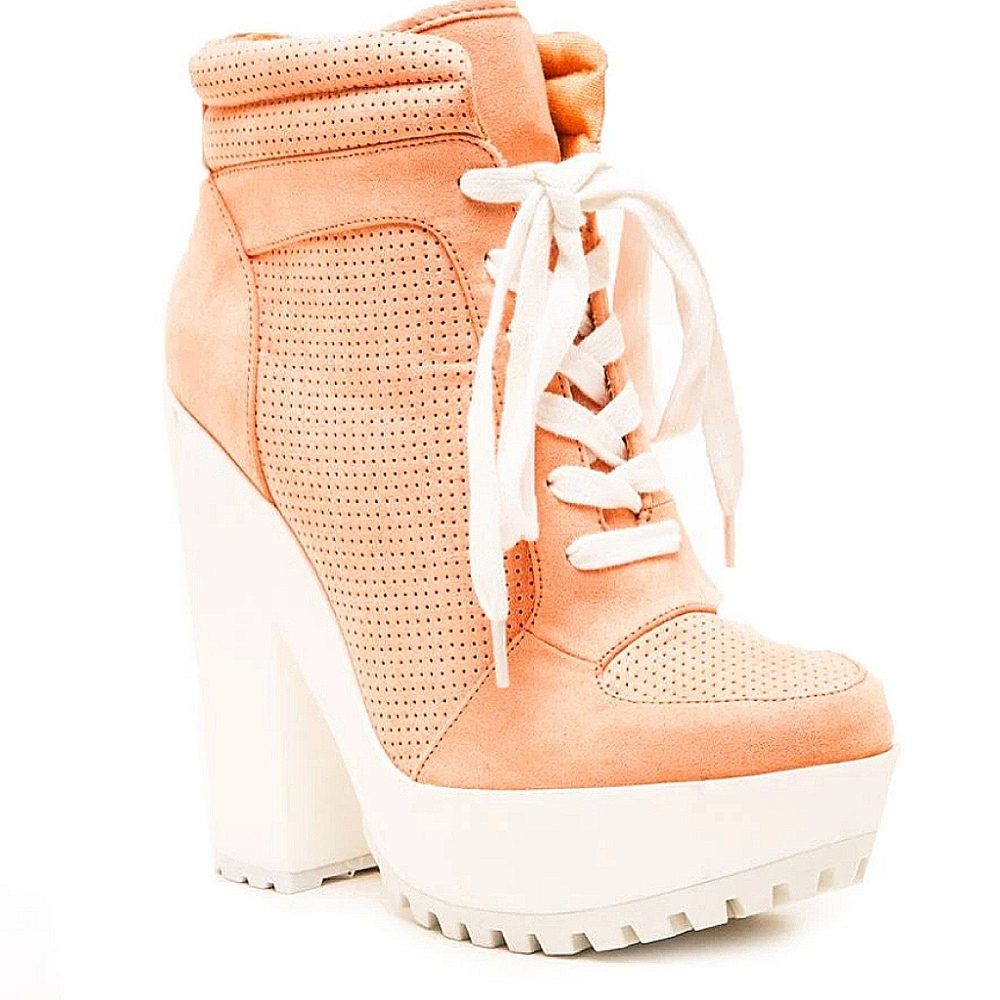 Stylish sneaker bootie